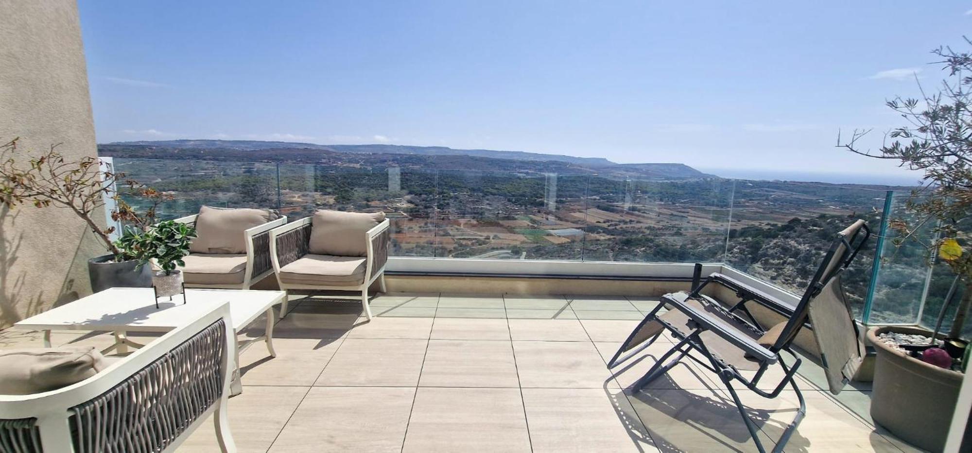 Private Terrace-sea Views Amd Valley Views-sleep 6 By Quicktrips Mellieħa